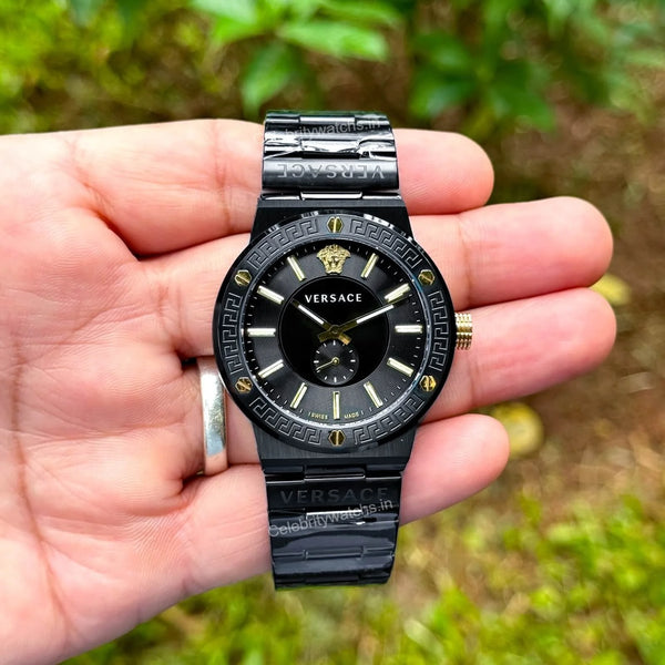Versace Greca Logo VI Black Edition Quartz