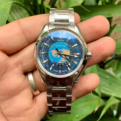 OMEGA Sea Aqua Terra Blue