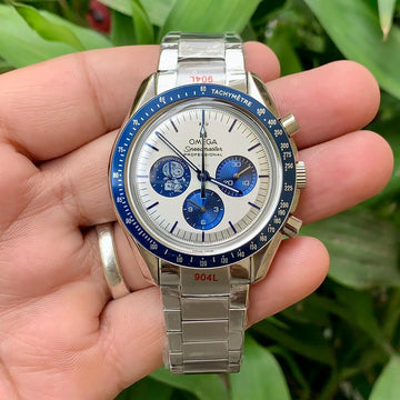 Omega Speedmaster White 50th Anniversary