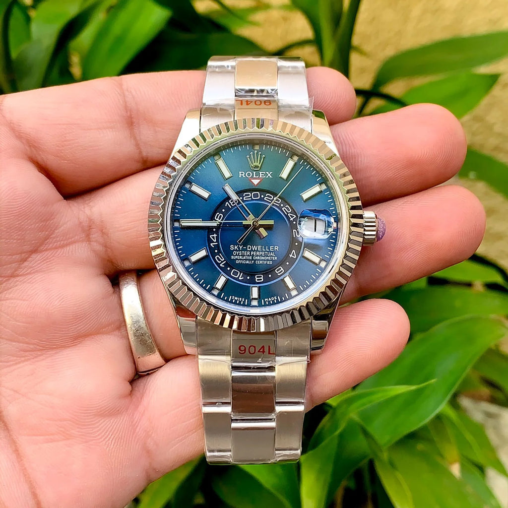 Rolex Sky Dweller Swiss Blue
