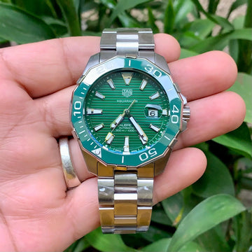 Tag Heuer Aqua Calibre 5 Green