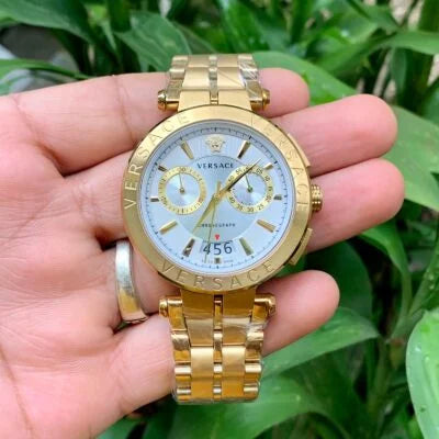 Versace Aion Chronograph Gold