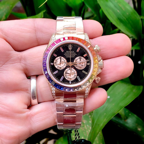 Rolex Daytona Cosmograph Rainbow Swiss