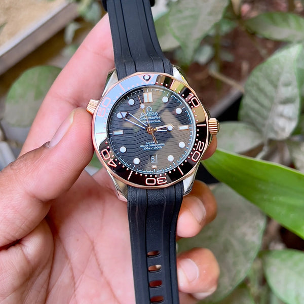 Omega Seamaster Diver 300M Co Axial Chronometer Black