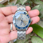 Omega Seamaster Diver 300M Co Axial Chronometer Grey Dial