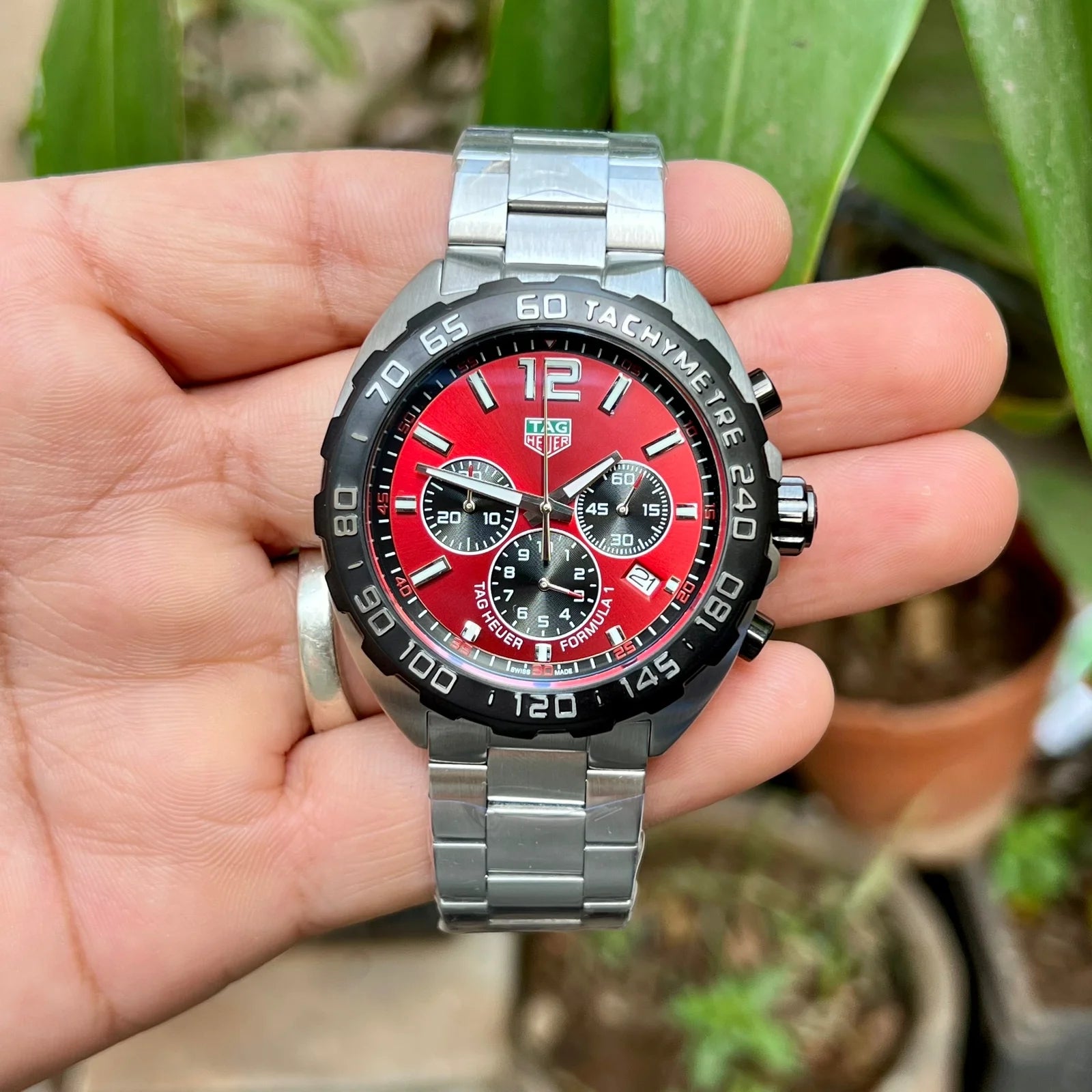 Tag Heuer Formula 1 Red CAZ101AN Quartz Chain