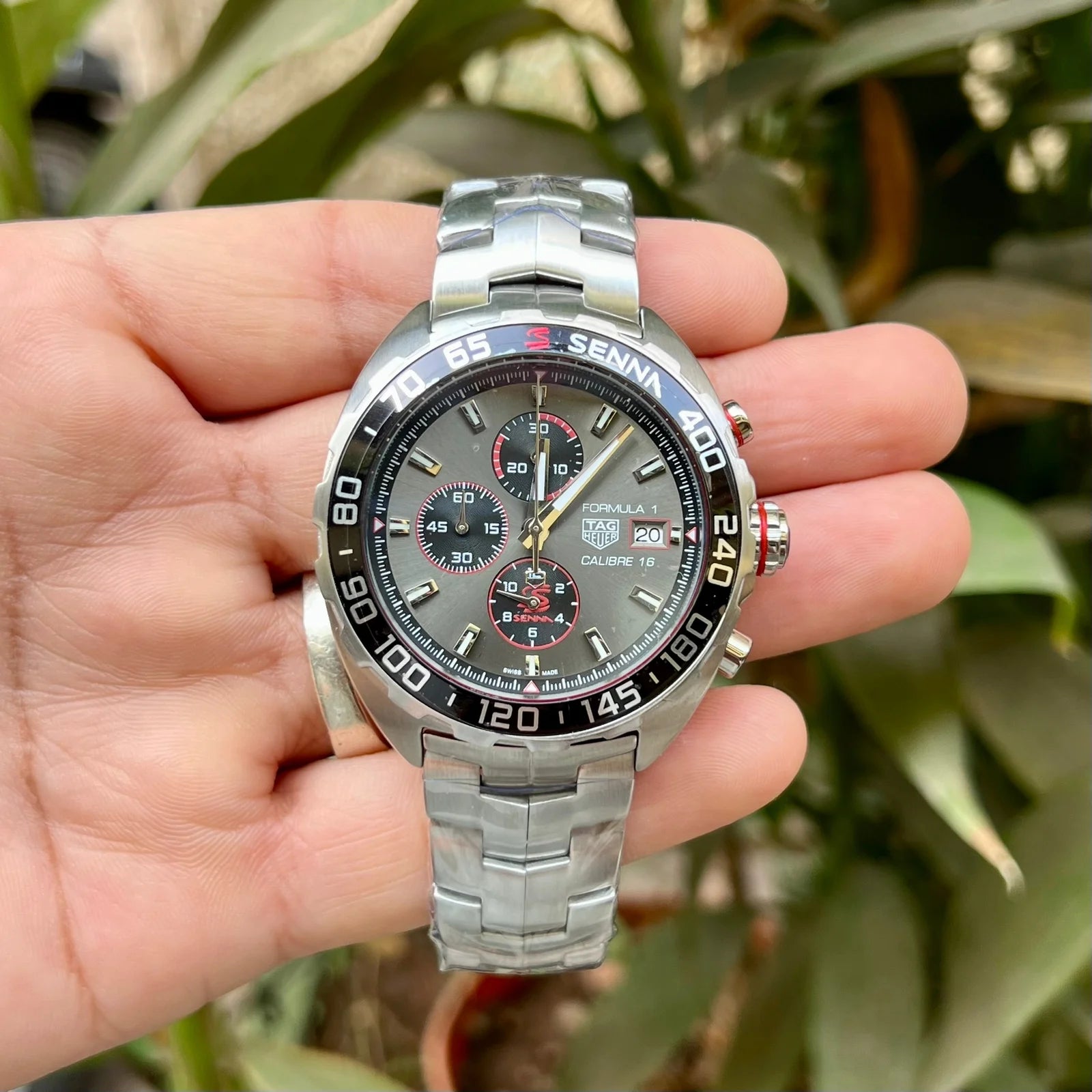 Tag Heuer Formula 1 X Senna Edition Grey Red