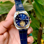 Vacheron Constantin OVERSEAS SKELETON Blue Dial