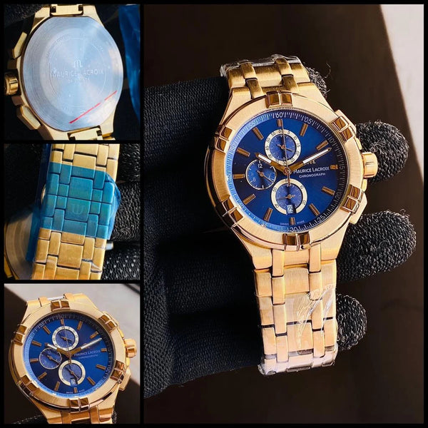 Maurice Lacroix Aikon Chronograph Blue Dial