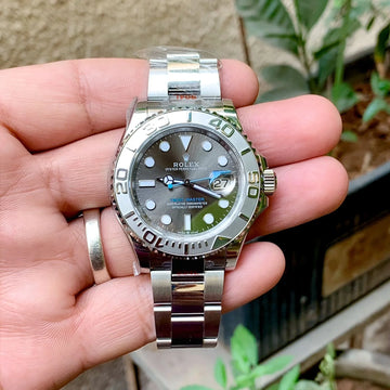 Rolex Yatch Master Rhodium Dial Chronometer Swiss