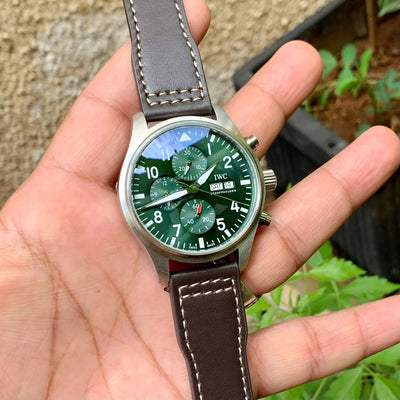 IWC Pilot IW388103 Green Dial