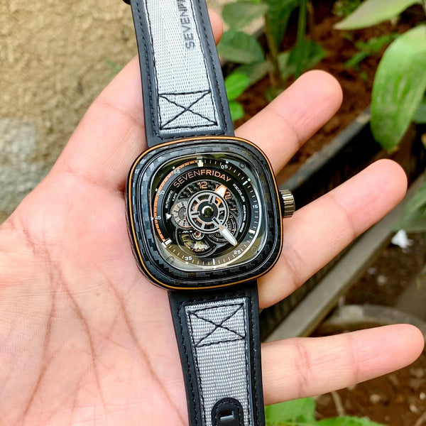 Seven Friday P3C/09 Series “Orange Carbon”