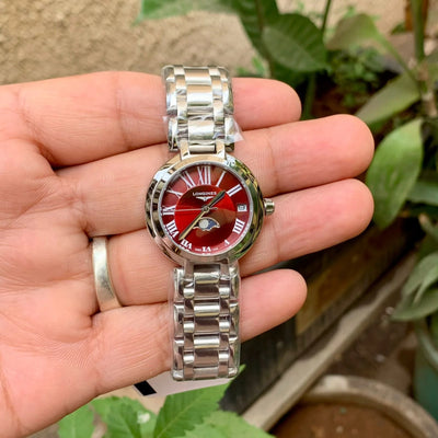 Longines PrimaLuna Collection Red