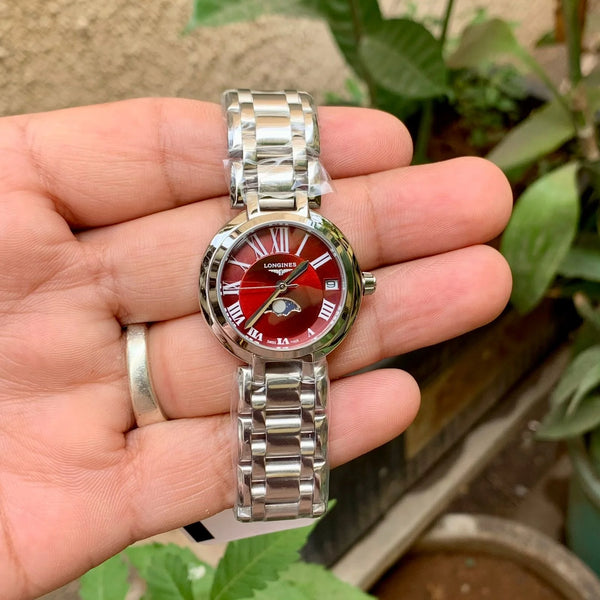 Longines PrimaLuna Collection Red
