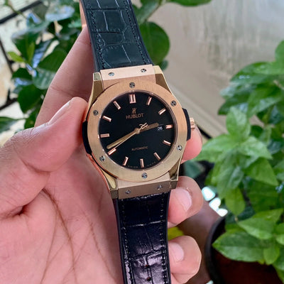 Hublot Classic Fusion “King Gold” Black