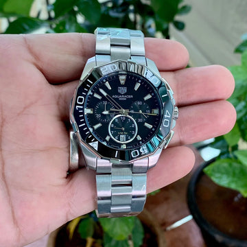 Tag Heuer Aquaracer Chronograph Black