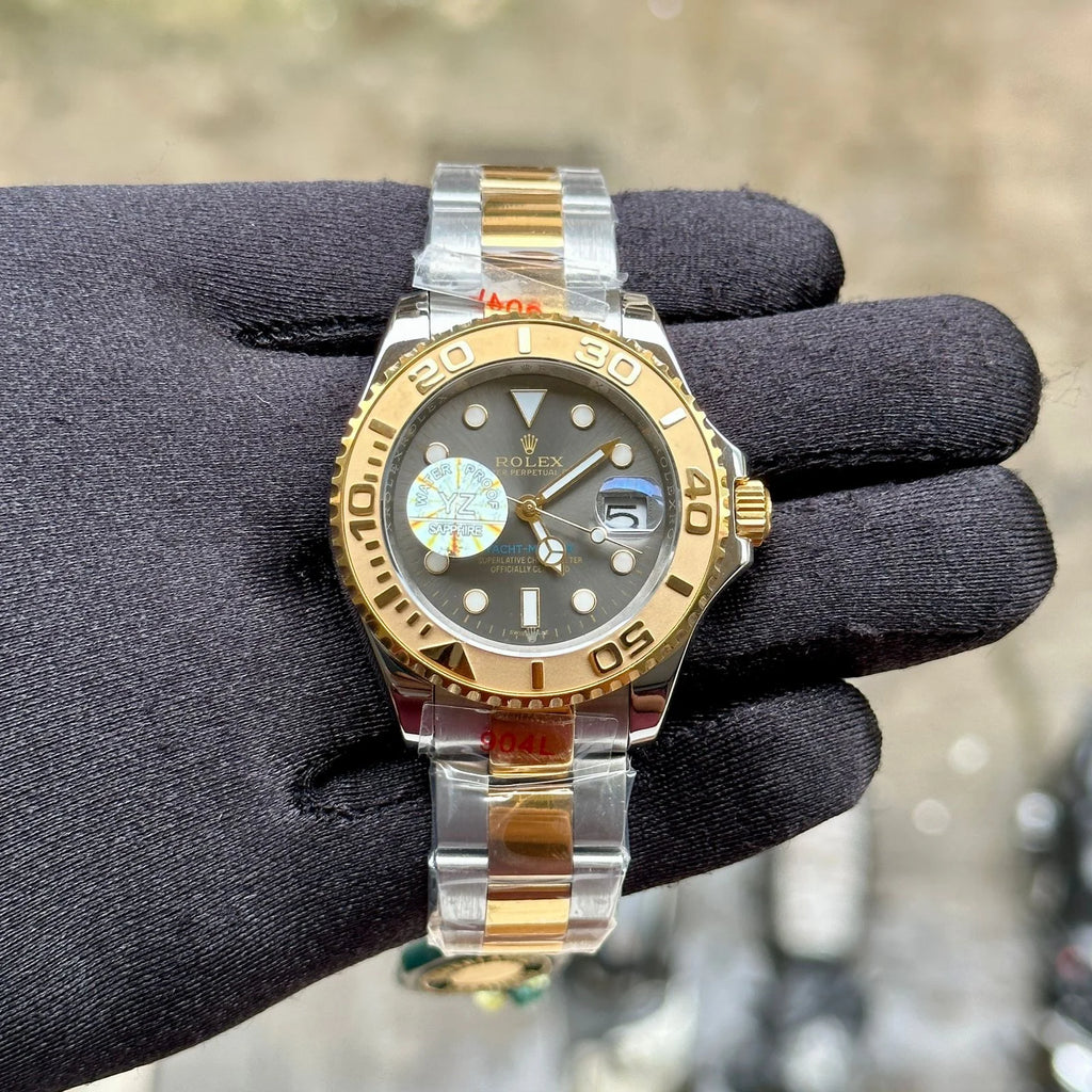 Rolex Yatch Master Grey Gold Yz