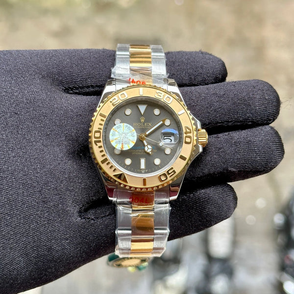 Rolex Yatch Master Grey Gold Yz