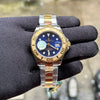 Rolex Yacht-Master أزرق ذهبي YZ