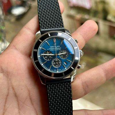 Breitling SuperOcean Heritage Chrono Black-Blue