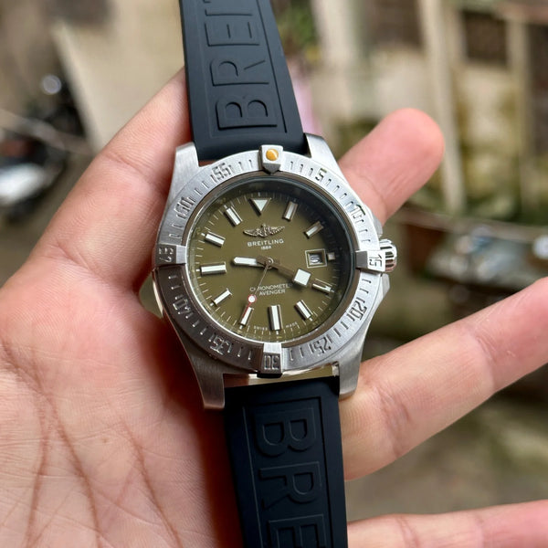 Breitling Avenger Seawolf Automatic Green-Silver