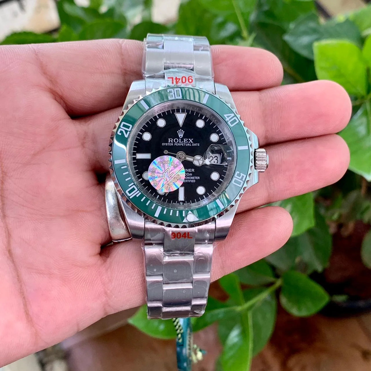 Rolex Submariner Green Bezel Black Dial
