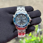 Omega Diver 300M Co‑Axial Master Chronometer Chronograph Grey