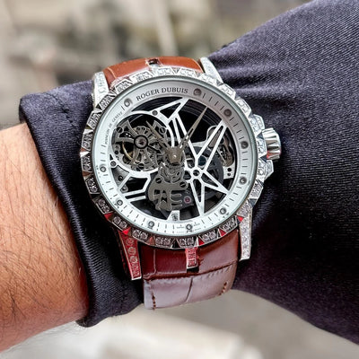 Roger Dubuis Excalibur Trilogy Diamond Brown