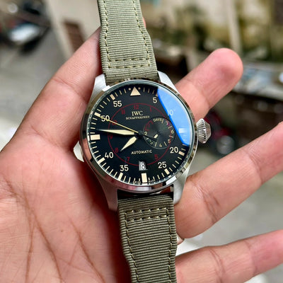 IWC Big Pilot Top Miramar Edition Silver