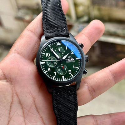 IWC Pilot’s Top-Gun Chronograph Green Dial
