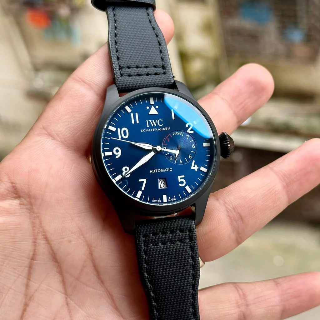 IWC Big Pilot’s Rodeo Blue Dial White Figures