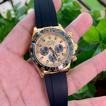 Rolex Daytona Gold Black Automatic