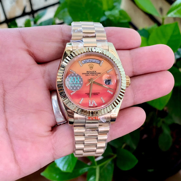 Rolex DayDate Oyster Diamond Figure ZR