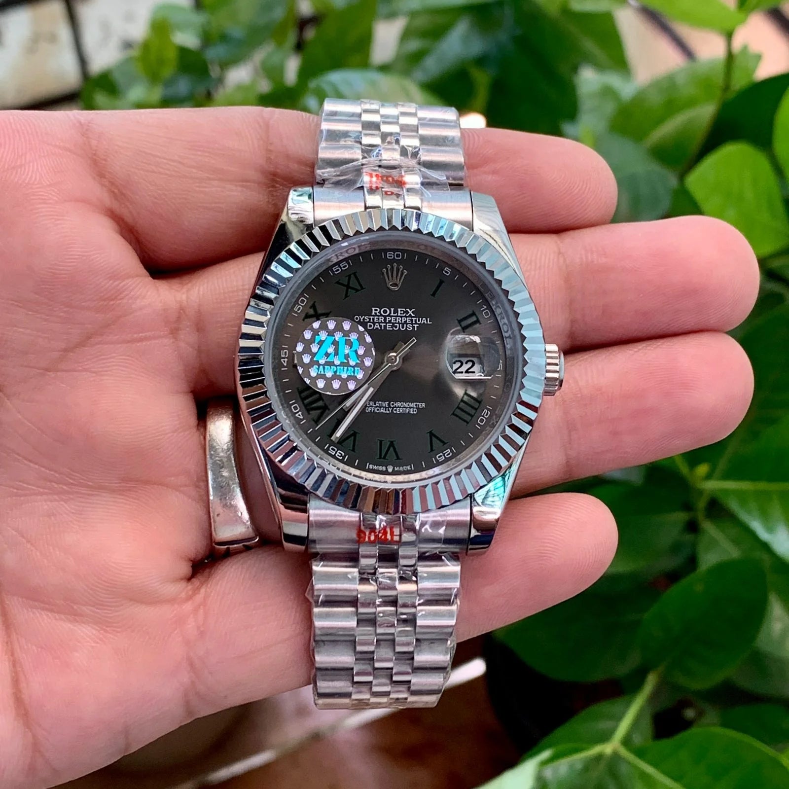 Rolex DateJust Jubilee Grey Silver