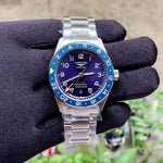 Longines Spirit Zulu Time GMT Blue