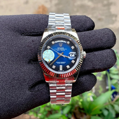 Rolex DayDate Oyster Blue Ombre Dial YZ Factory