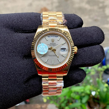 Rolex DaYDate Gold Fluted Bezel Yz Factory