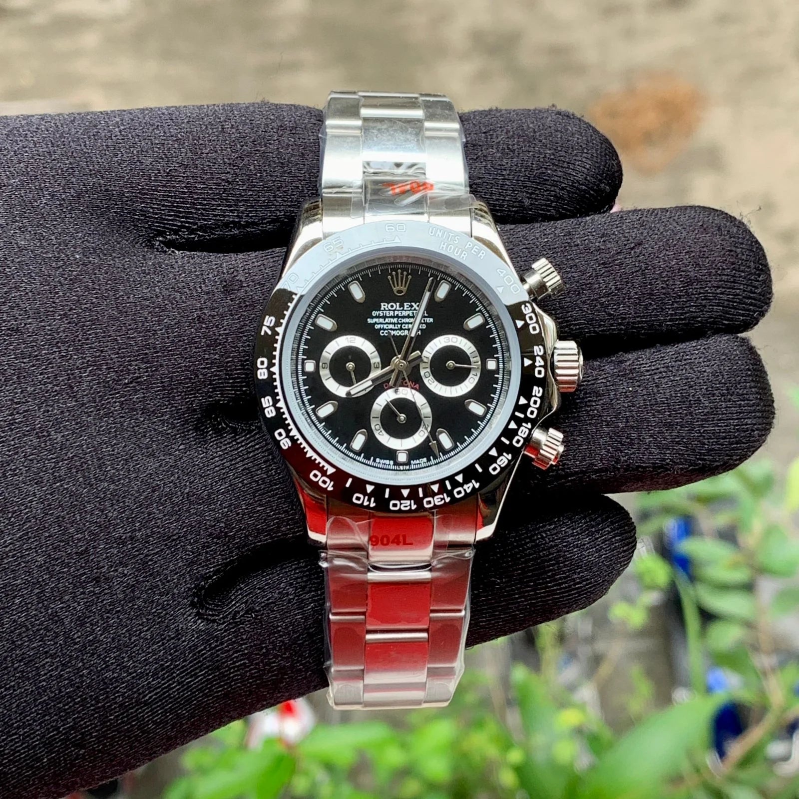 Rolex Daytona Full Black Dial