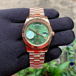 Rolex Day Date RG Green Dial Yz