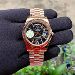 Rolex DayDate RG Eisenkiesek Dial Diamond Yz