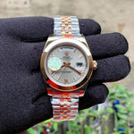 Rolex DayDate Plain Bezel Two-Tone Chain Yz