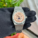 Audemars Piguet Perceptual Calender Salmon Dial