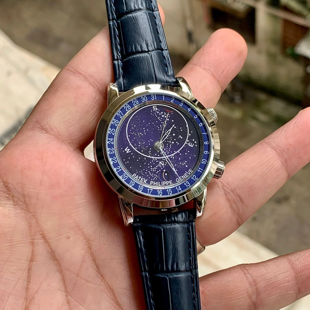 Patek Philippe Grand Calestial Blue Silver