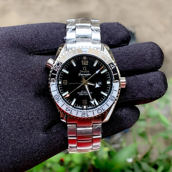OMEGA Seamaster Planet Ocean Good Planet W/B GMT