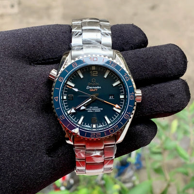 OMEGA Seamaster Planet Ocean Good Planet Blue GMT