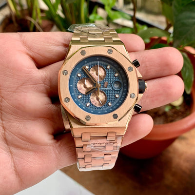 Audemars Piguet R-Oak Offshore Chrono RG-Blue