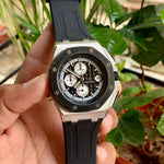 Audemars Piguet OS Black Pattern Dial