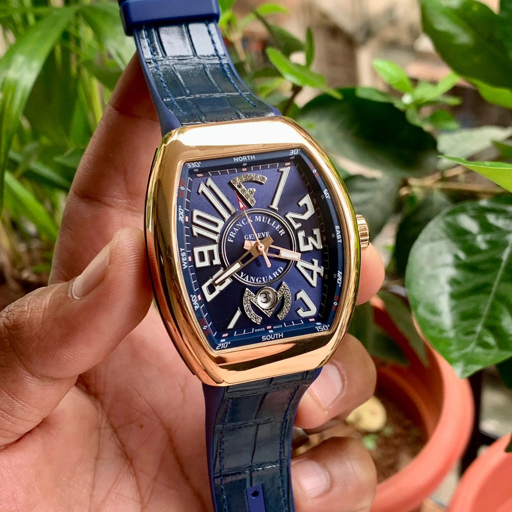 Franck Muller 18k Yatching Blue