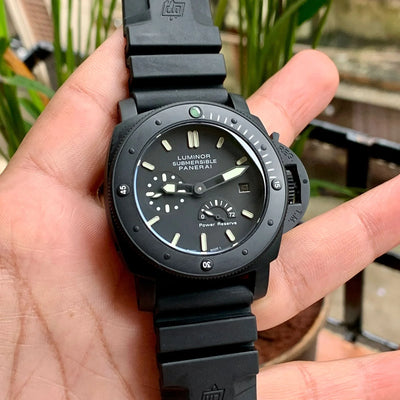 Luminor Panerai Submersible PR Black