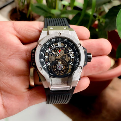 Hublot MP-13 Tourbillon BI-AXIS Silver